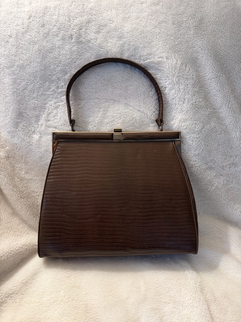 Vintage Verdi Handbag/Purse Hardcase-NEW-Made in USA Eye Catching/Stunning